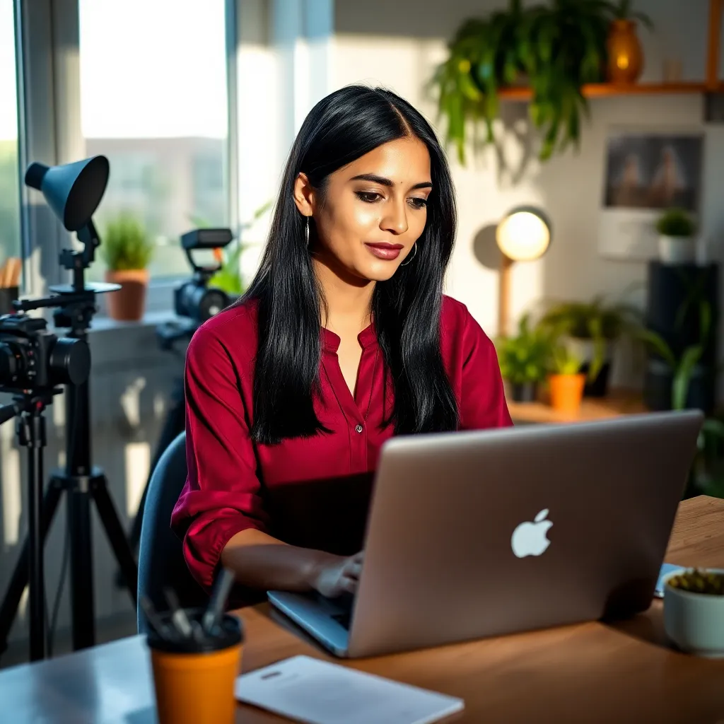 Persoon die financiën plant met laptop en rekenmachine